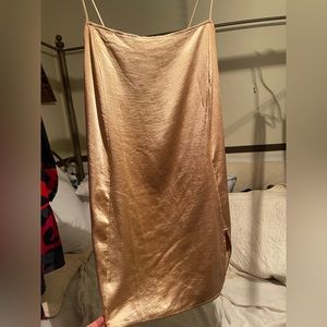 Gold Motel Rocks slip dress
